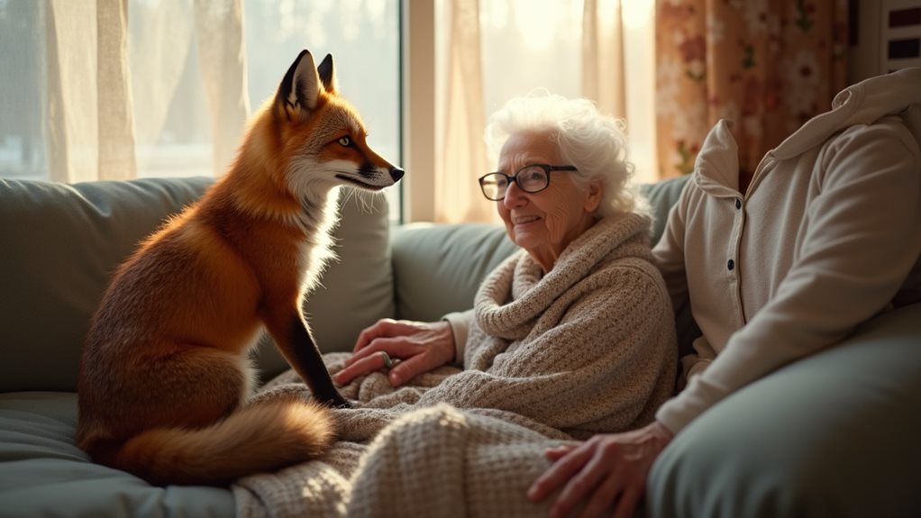therapeutic benefits of foxes