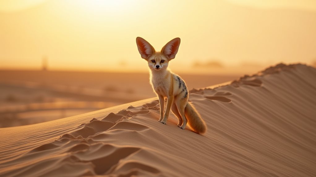 threatened fennec fox populations