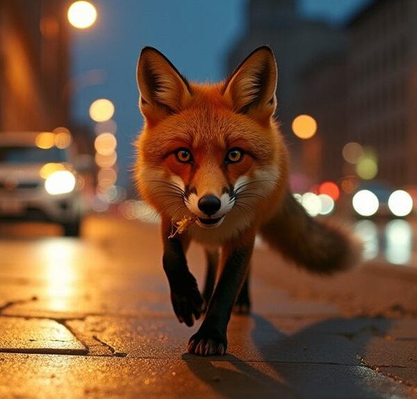 urban adaptation of foxes