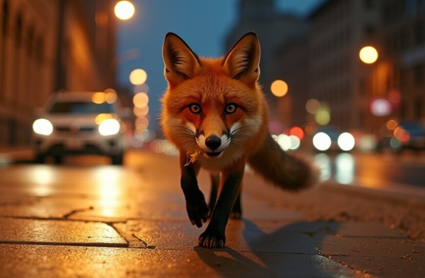 urban adaptation of foxes