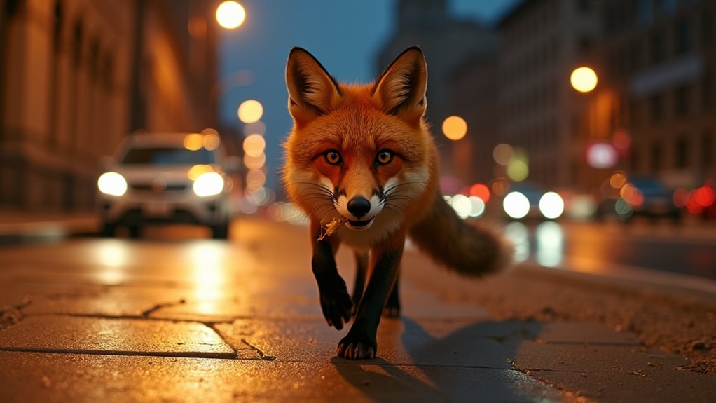 urban adaptation of foxes