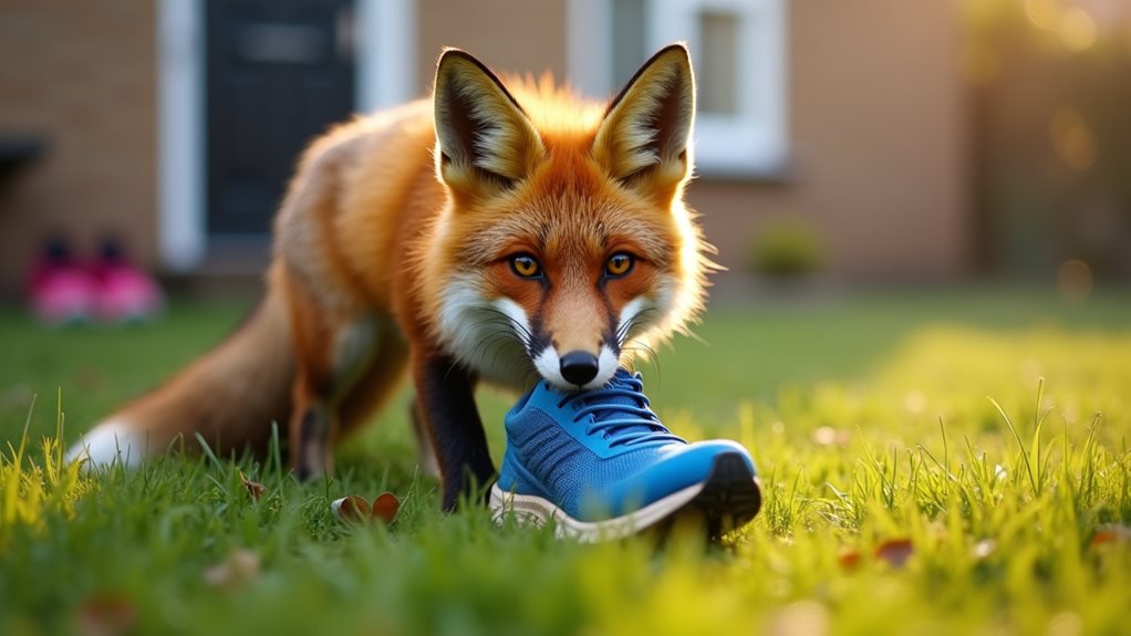 urban fox play behavior