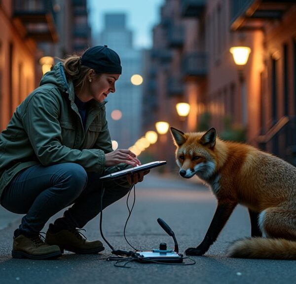 urban fox tracking methods