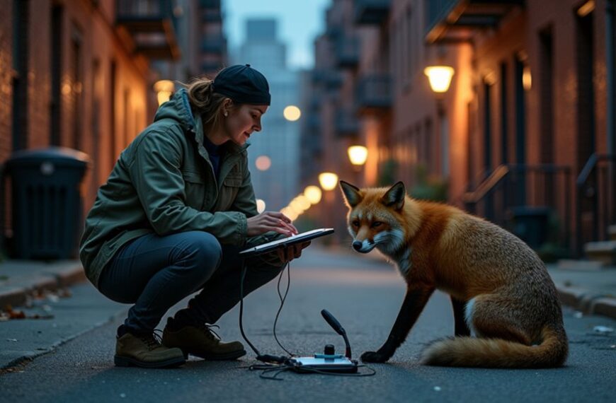 urban fox tracking methods