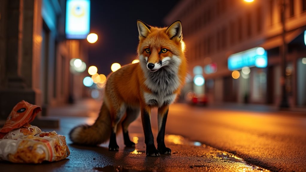 urban foxes face challenges