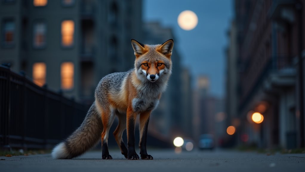 urban foxes face dangers