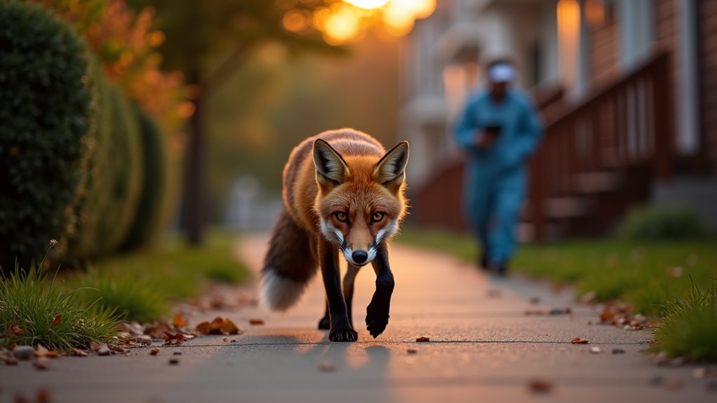 urban foxes pose minimal risks