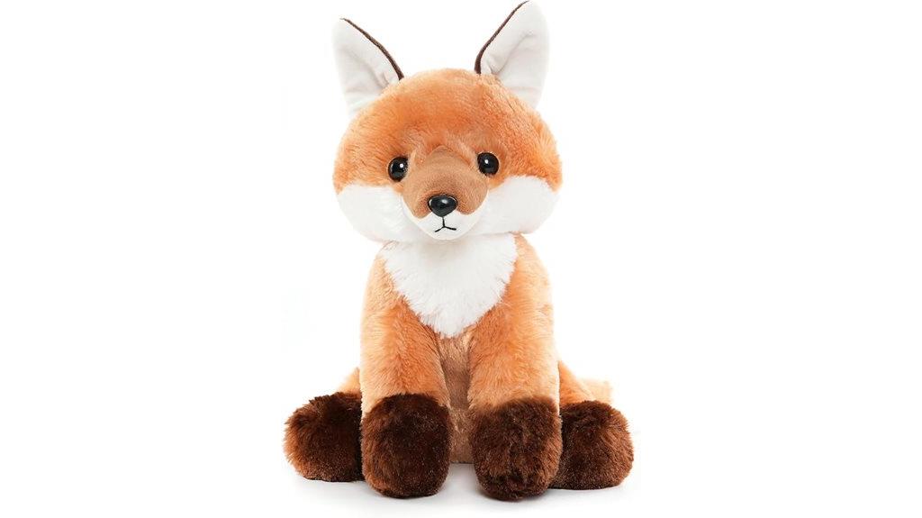adorable fox plush toy