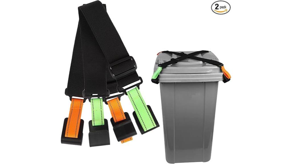 animal proof trash can locks