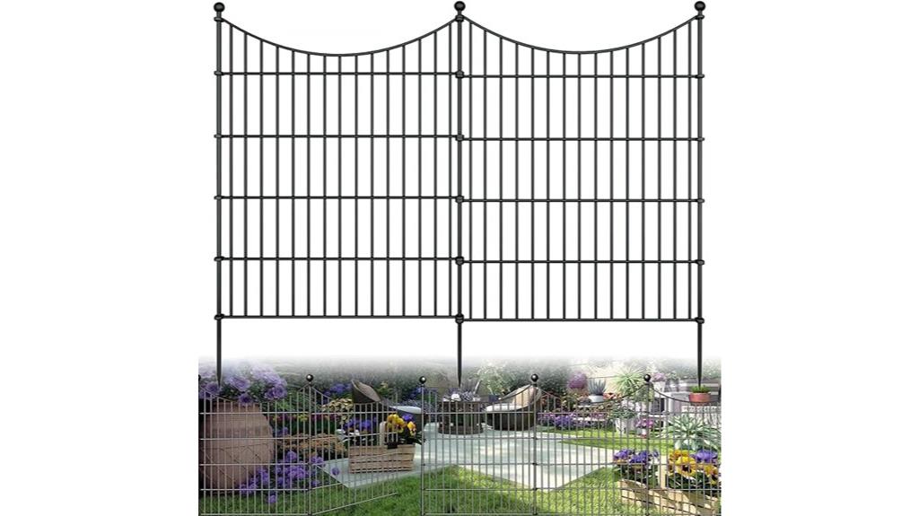 dog fence panel set