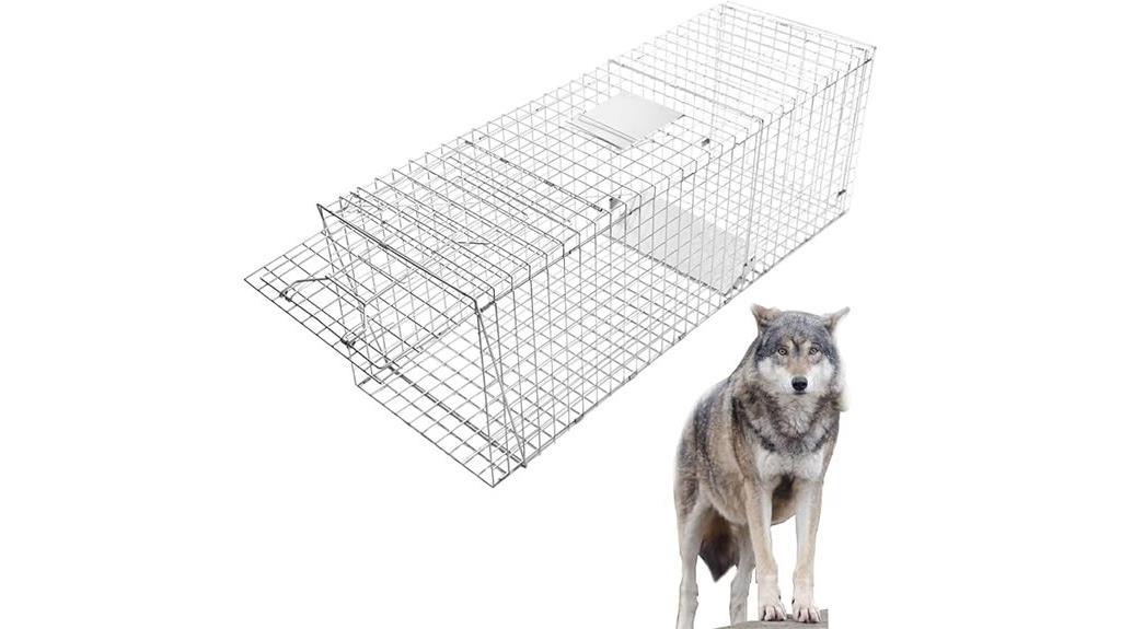 foldable trap for wildlife
