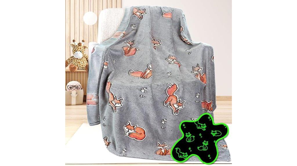 glow in the dark blanket