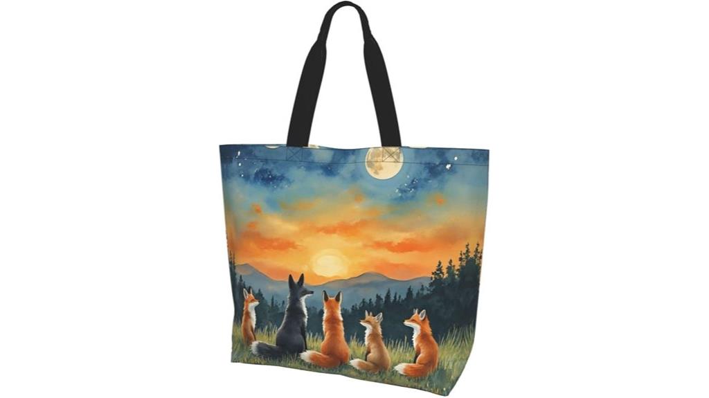 large eco friendly tote bag