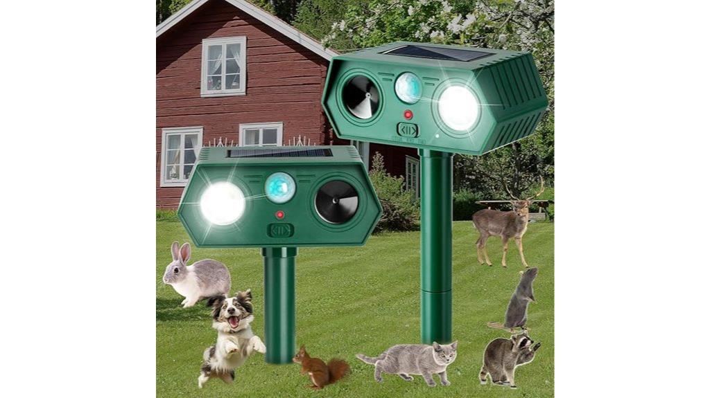 motion activated animal repellent