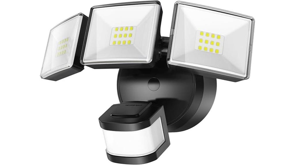 motion activated outdoor floodlights