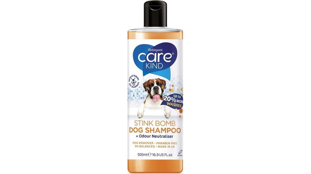 odour neutralizing dog shampoo