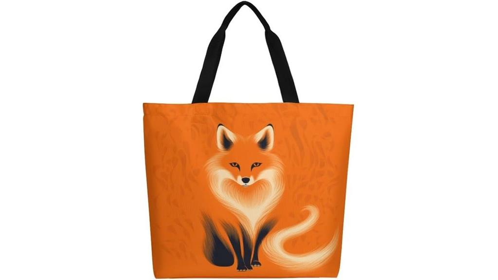reusable canvas tote bag