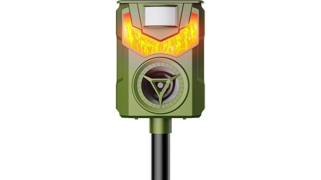 ultrasonic solar animal repeller