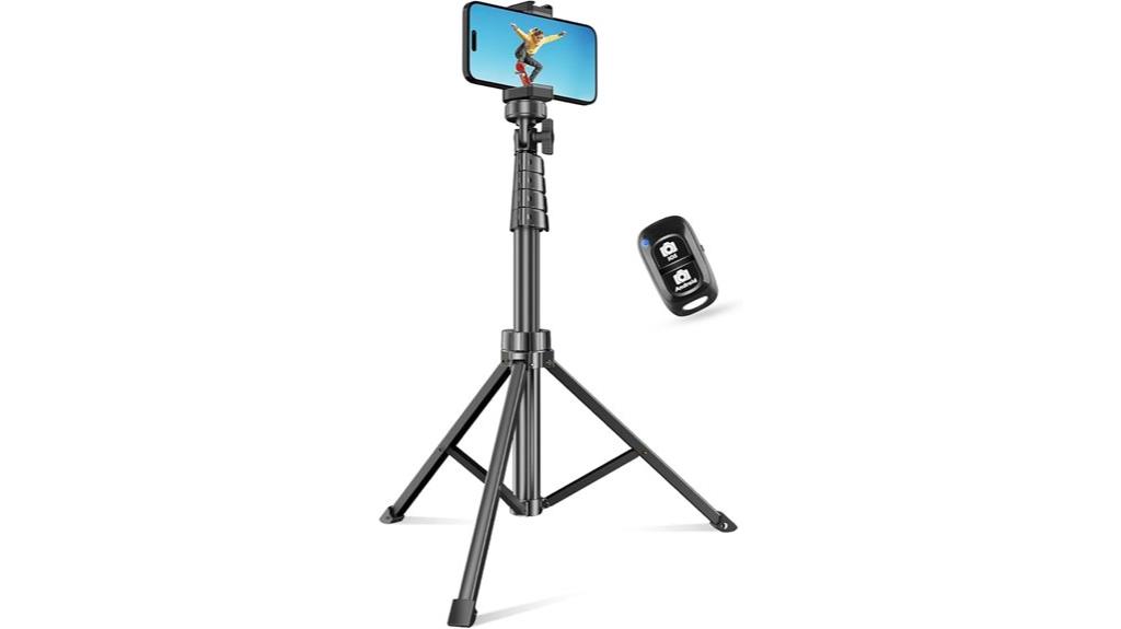 versatile tripod and selfie stick
