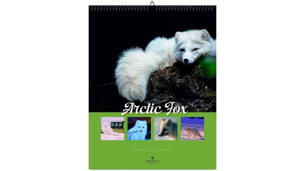 wildlife photography calendar 2026