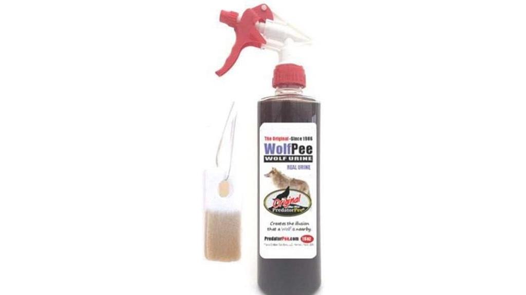 wolf urine scent spray combo