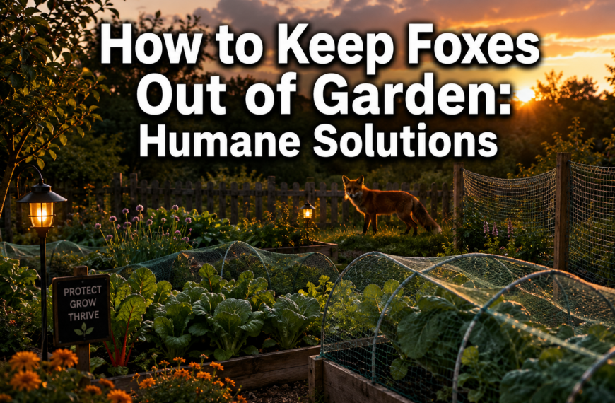 How to Keep Foxes Out of Garden: Humane Solutions That Actually Work