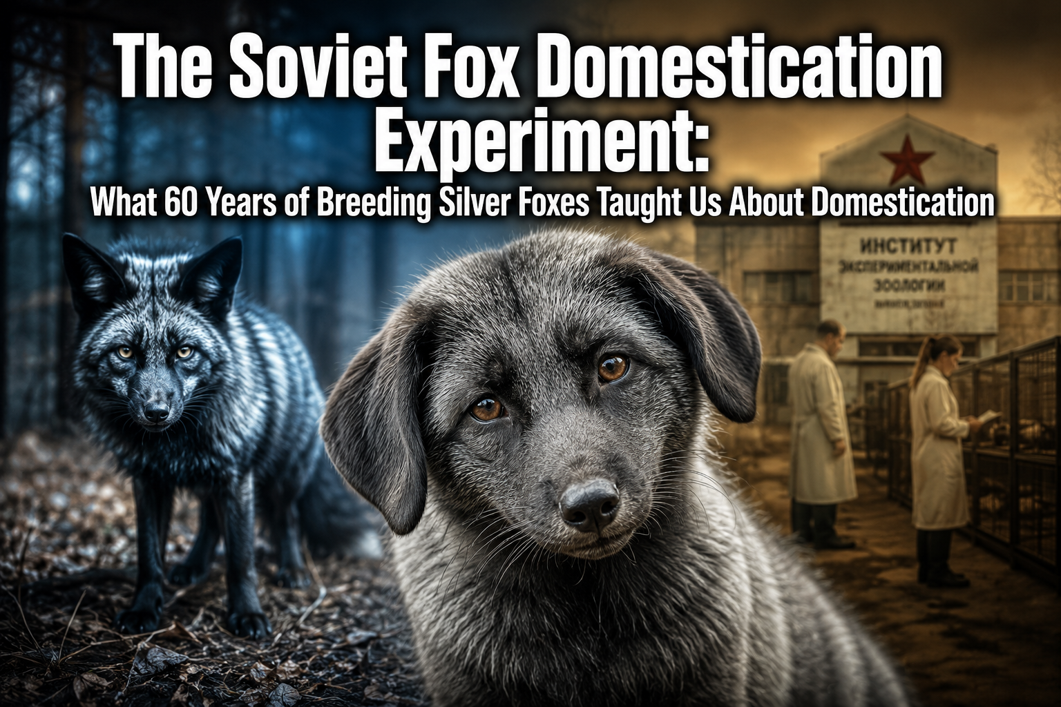 The Soviet Fox Domestication Experiment: What 60 Years of Breeding Silver Foxes Taught Us About Domestication
