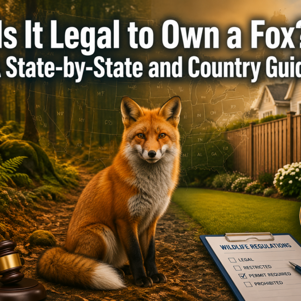 Is It Legal to Own a Fox? A State-by-State and Country Guide