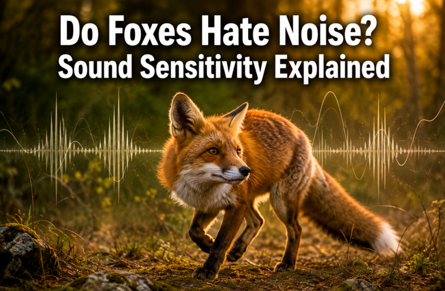 Do Foxes Hate Loud Noises? Sound Sensitivity Explained