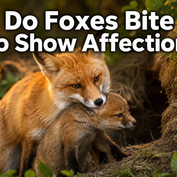 Do Foxes Bite to Show Affection? Understanding Vulpine Behaviour