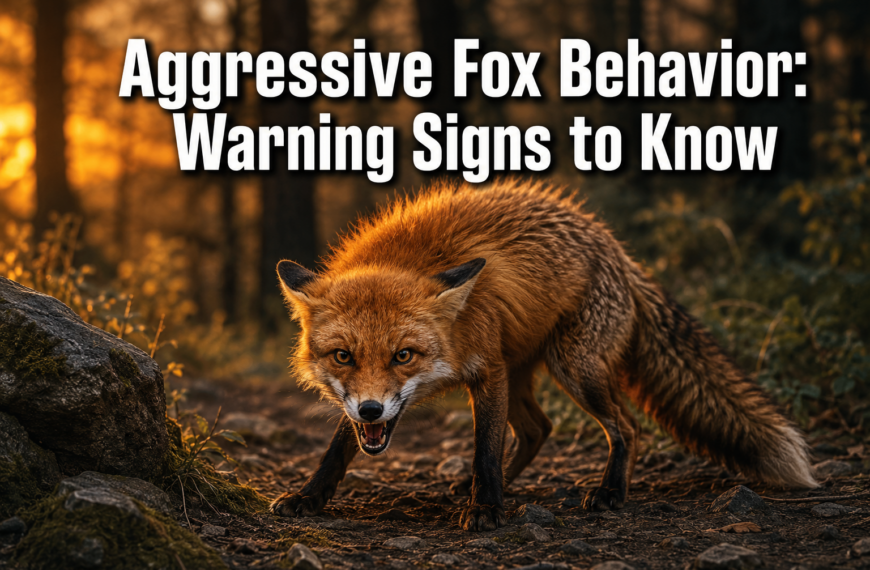 Aggressive Fox Behavior: Warning Signs to Know